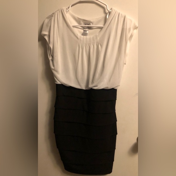 Sweet Storm Dresses & Skirts - White and Black Sweet Storm Dress